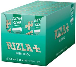 Filtros Rizla mentol ultra slim