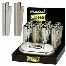 mechero clipper metal